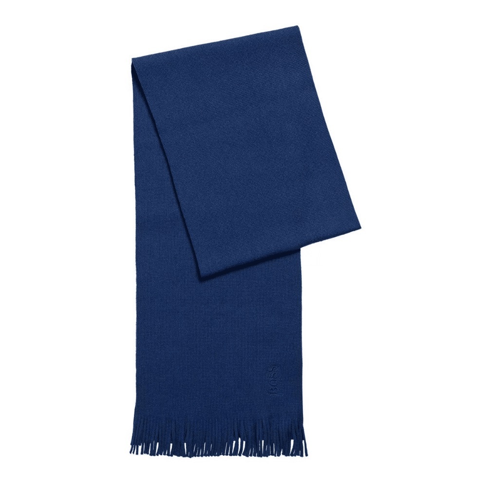 NWY Hugo Boss Albas Men’s Virgin Wool Scarf
